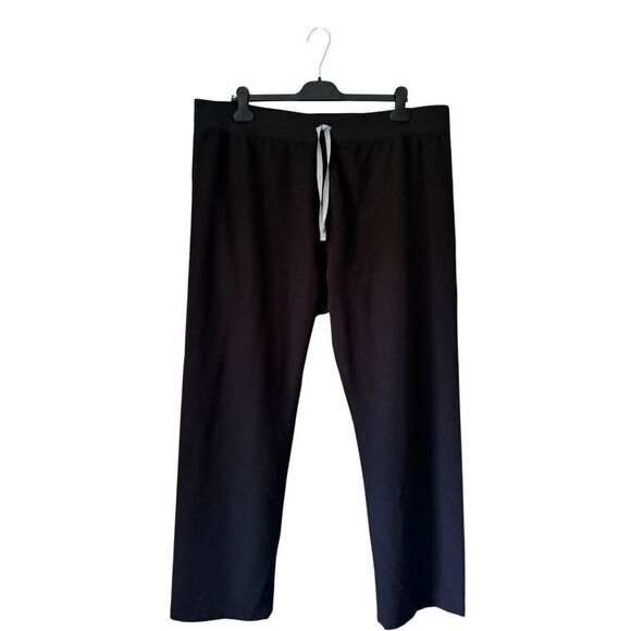 FIGS Scrub Pants Womens Size XXL Black Straight Leg - Picture 1 of 7